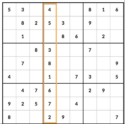 3 Sudoku Mistakes that Beginning Players Make - 1